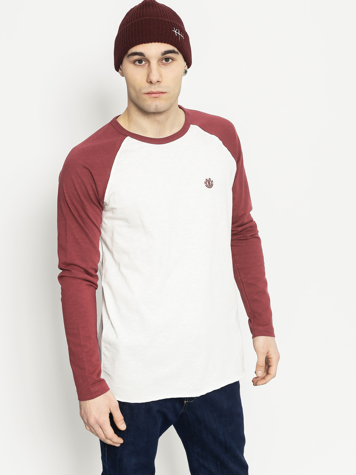 Element Longsleeve Blunt (oxblood red)
