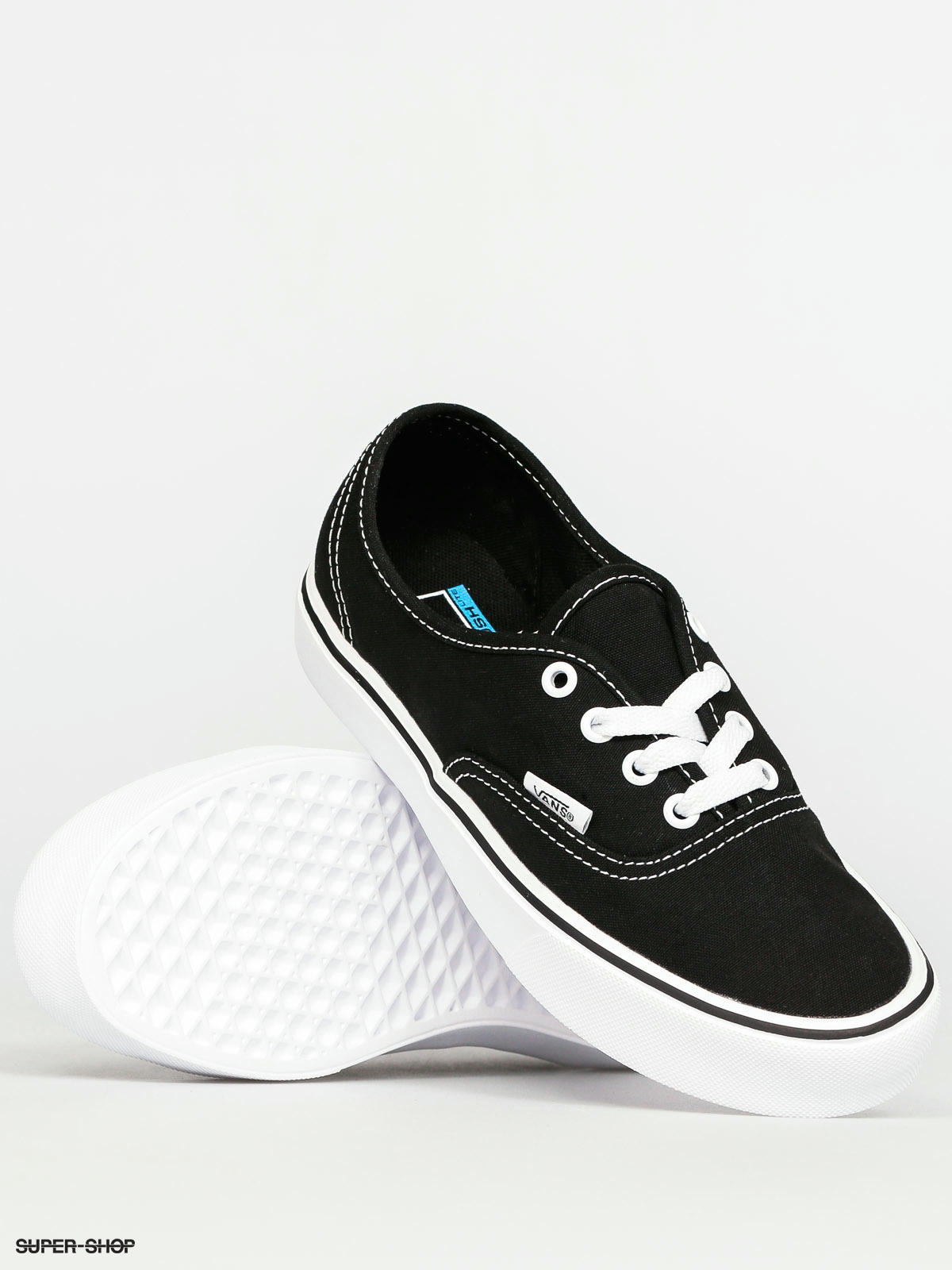 Vans authentic outlet lite black white