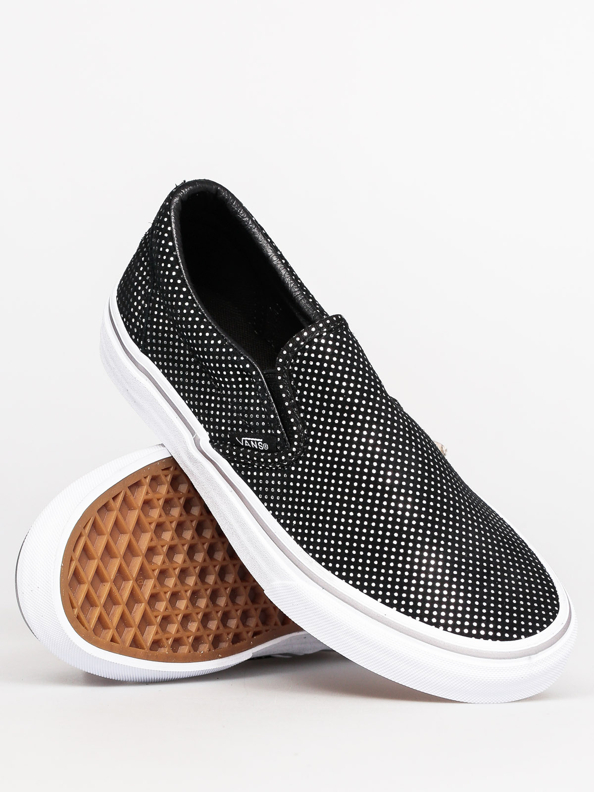 Vans Shoes Classic Slip On (metallic dots/silver/black)