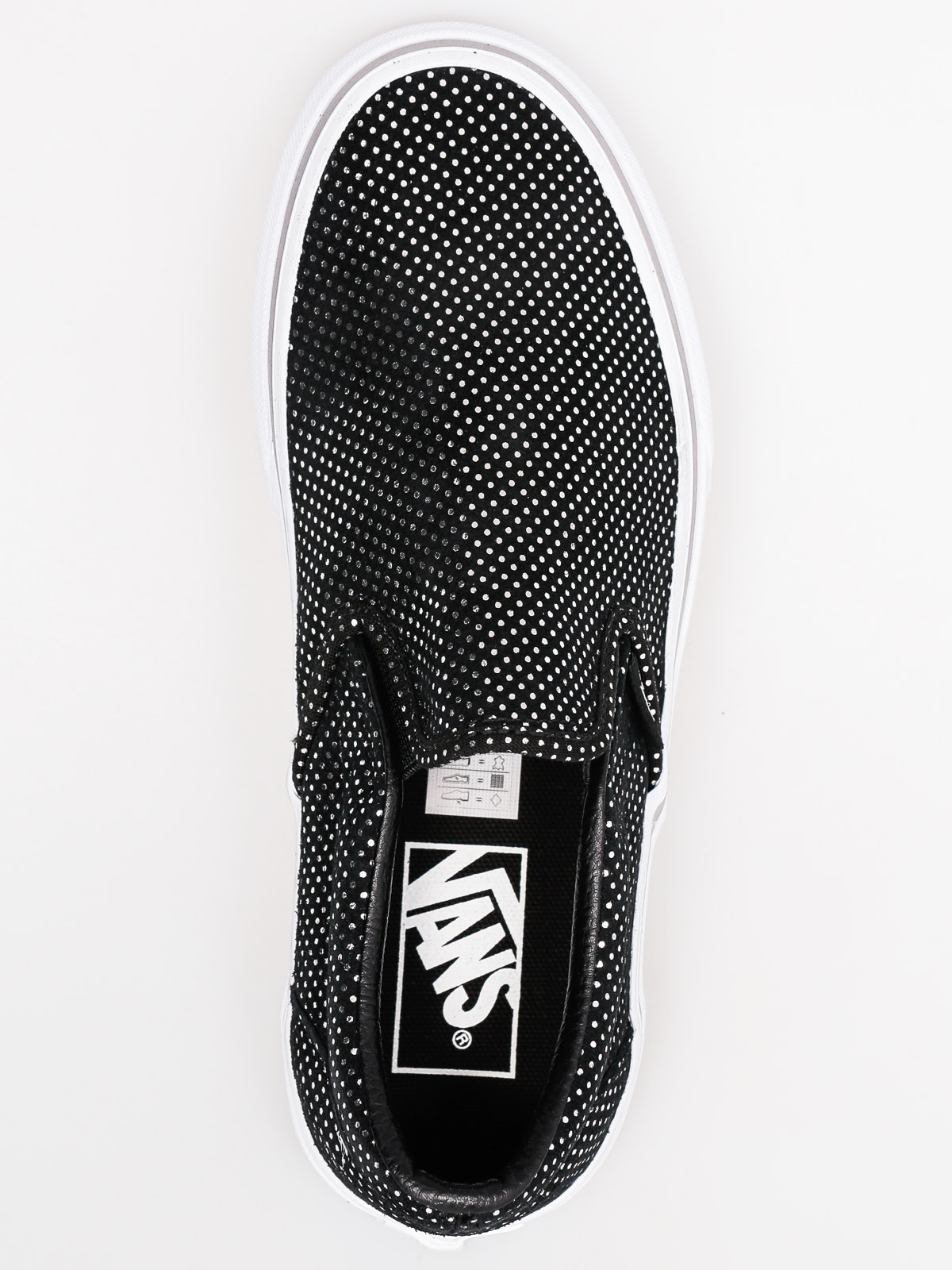 Vans Shoes Classic Slip On (metallic dots/silver/black)