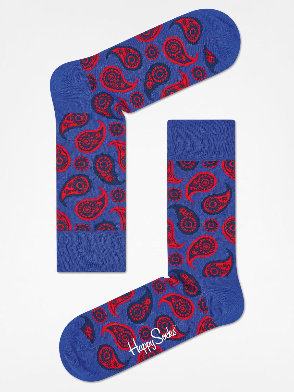 Happy Socks Socken Paisley (violet/red)