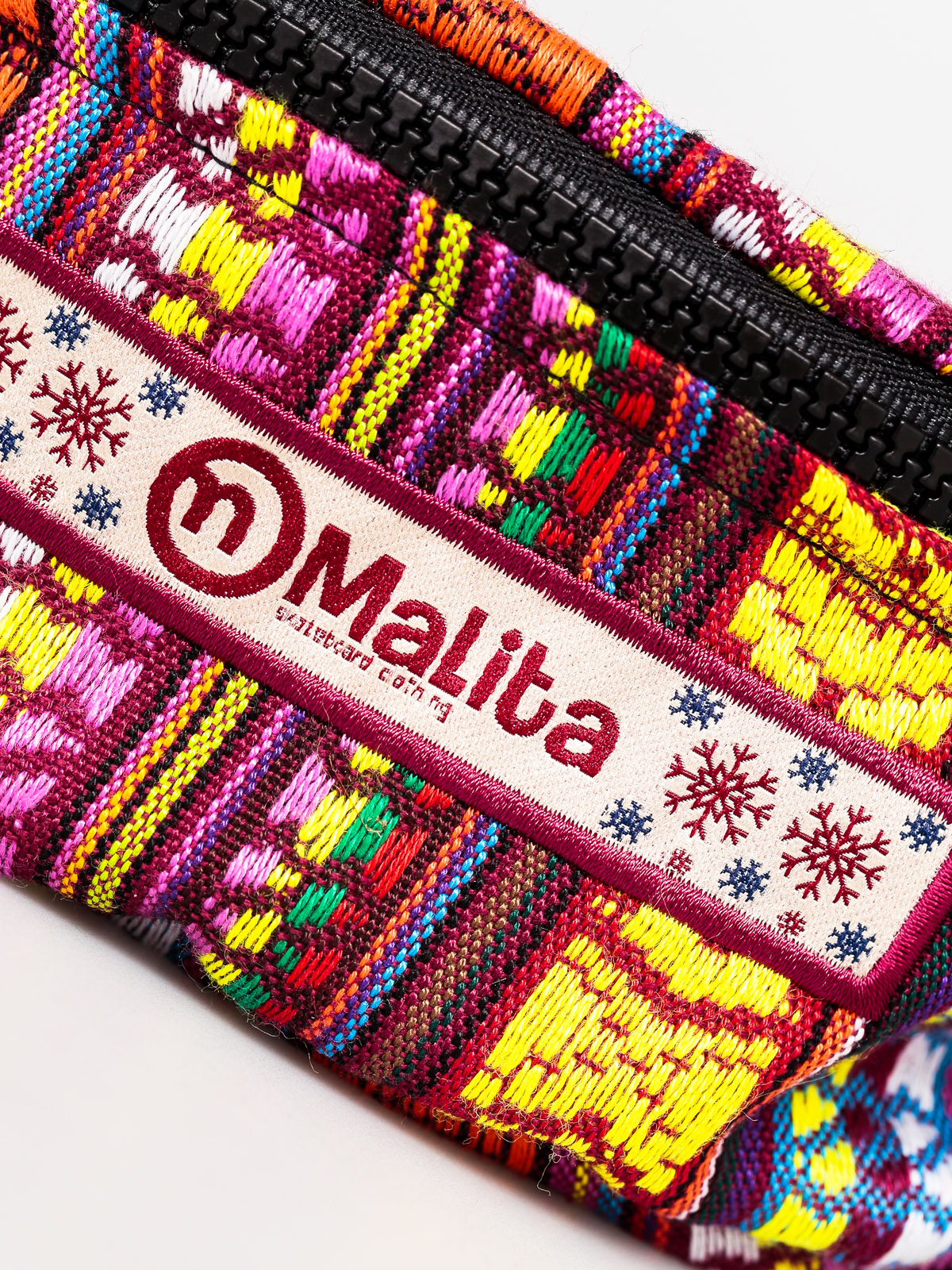 Malita Gürteltasche Tongues Of Fire (multi/red/navy)