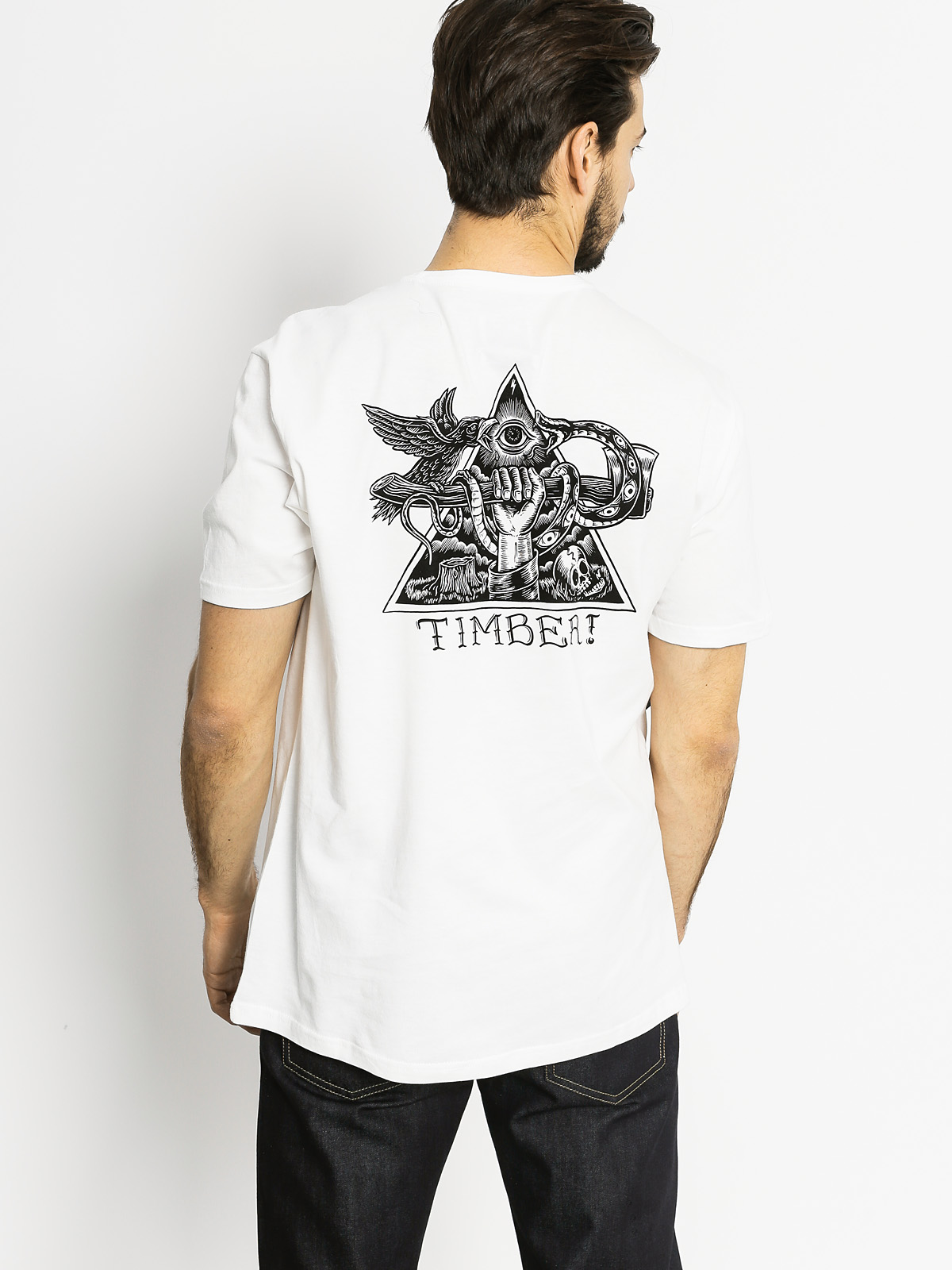 Element T-Shirt Triangle (optic white)