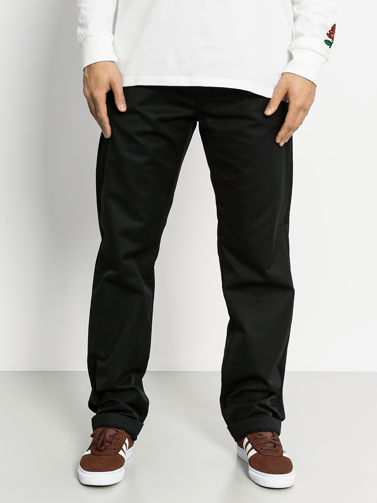 Carhartt Pants Station (black rinsed)