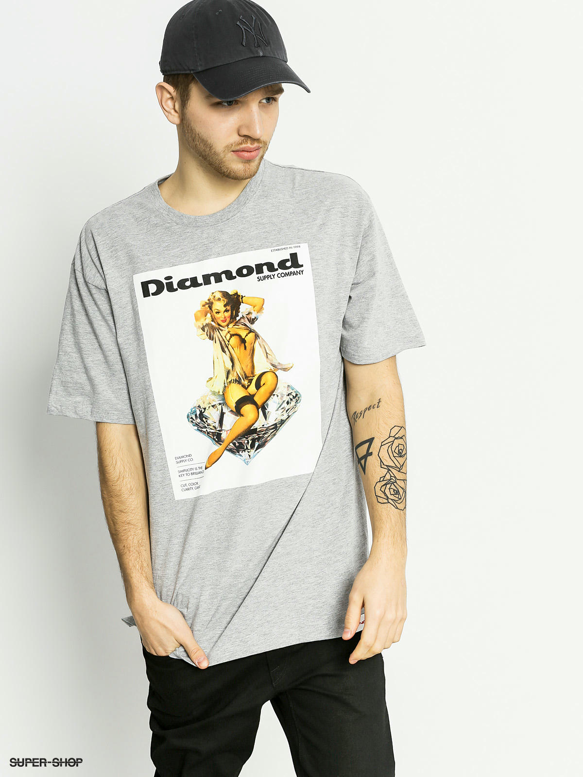 grey diamond supply shirt