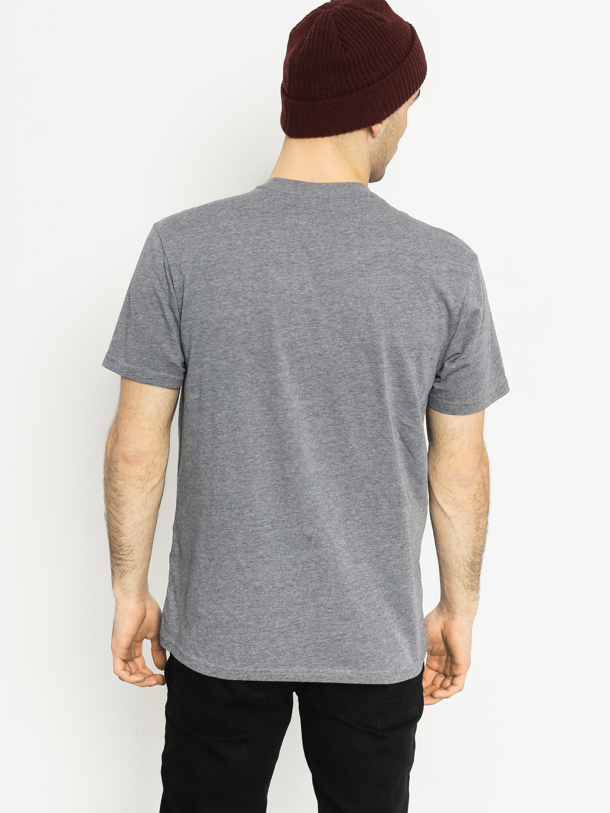 Vans T-shirt Otw (heather grey/rhubarb)