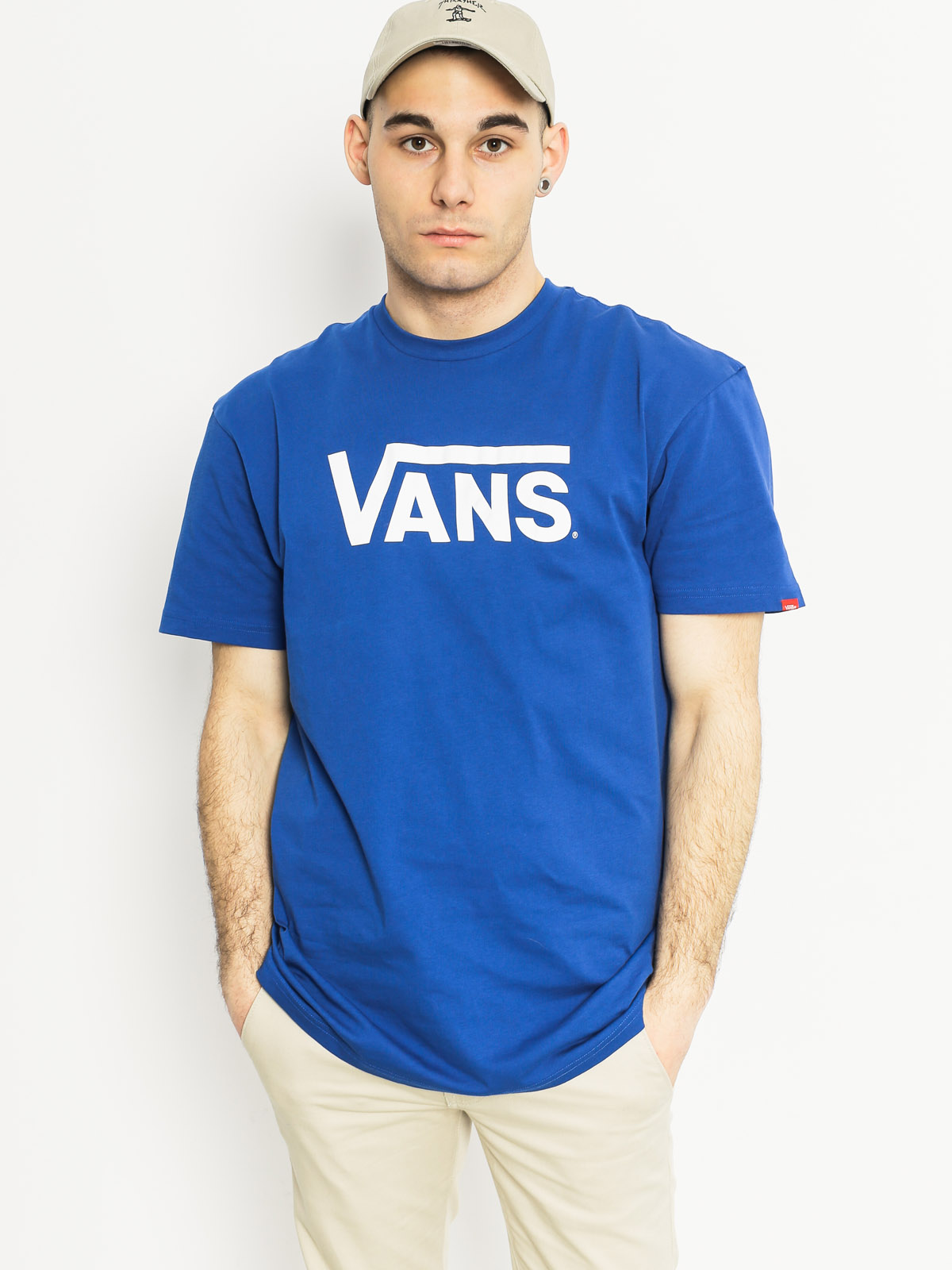 vans t shirt blue