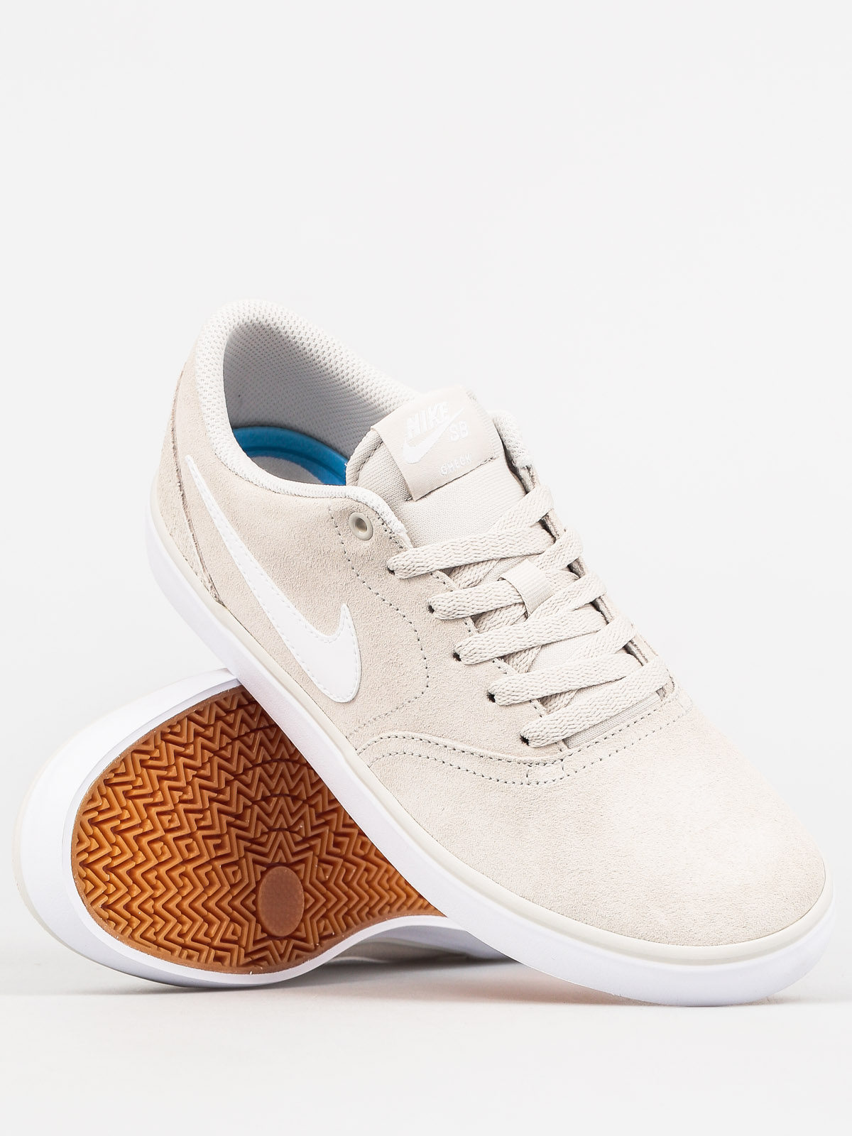 Nike SB Shoes Check Solar grey (light bone/white)