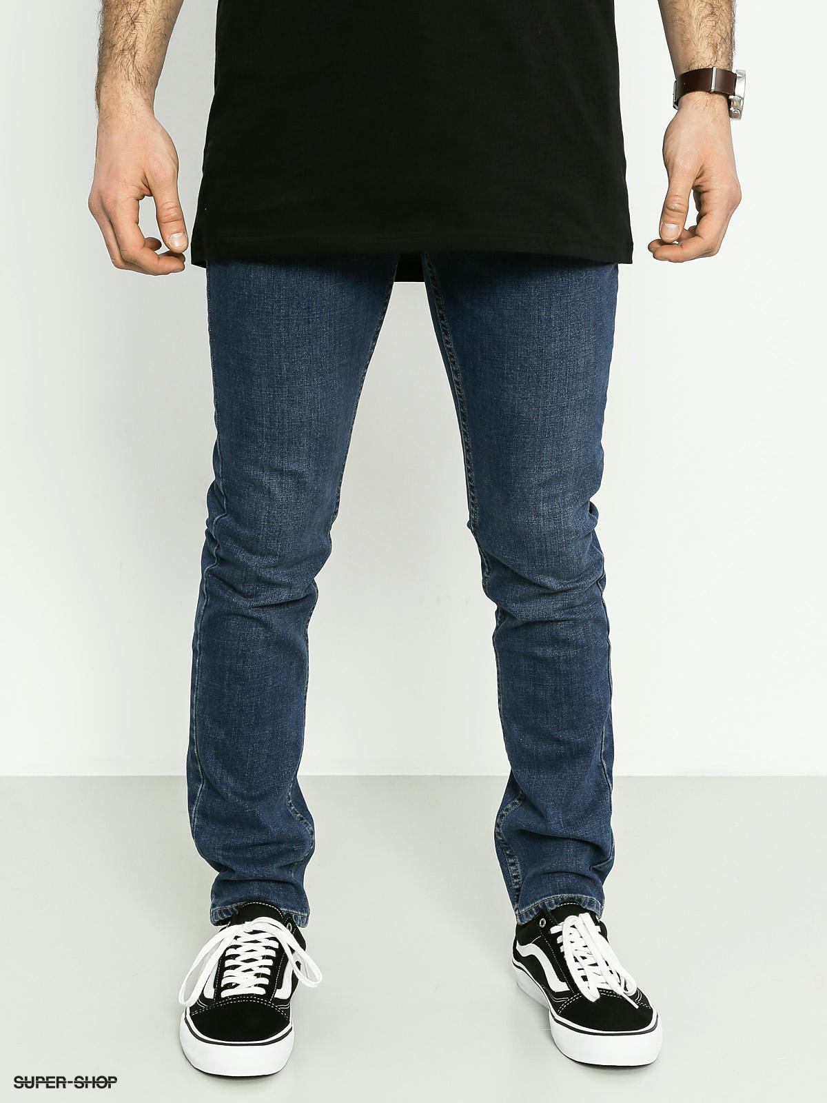 Vans Pants V76 Skinny vintage blue