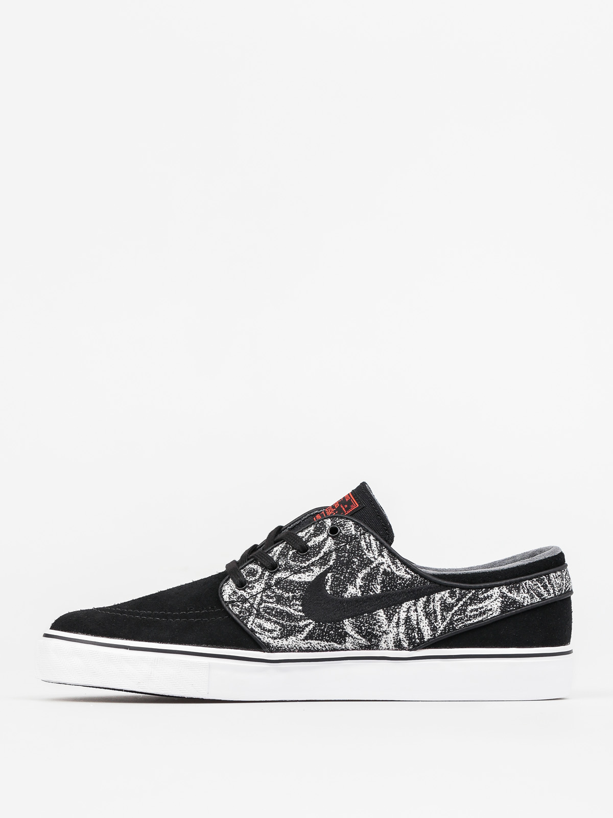 Nike SB Schuhe Zoom Stefan Janoski (black/black max orange white)