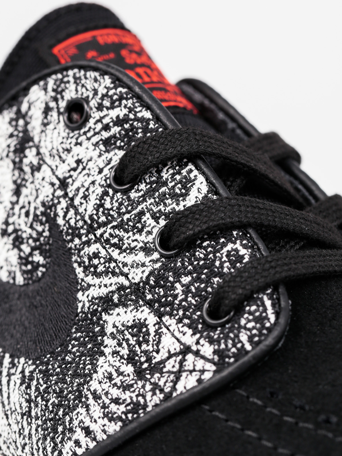 Nike SB Schuhe Zoom Stefan Janoski (black/black max orange white)