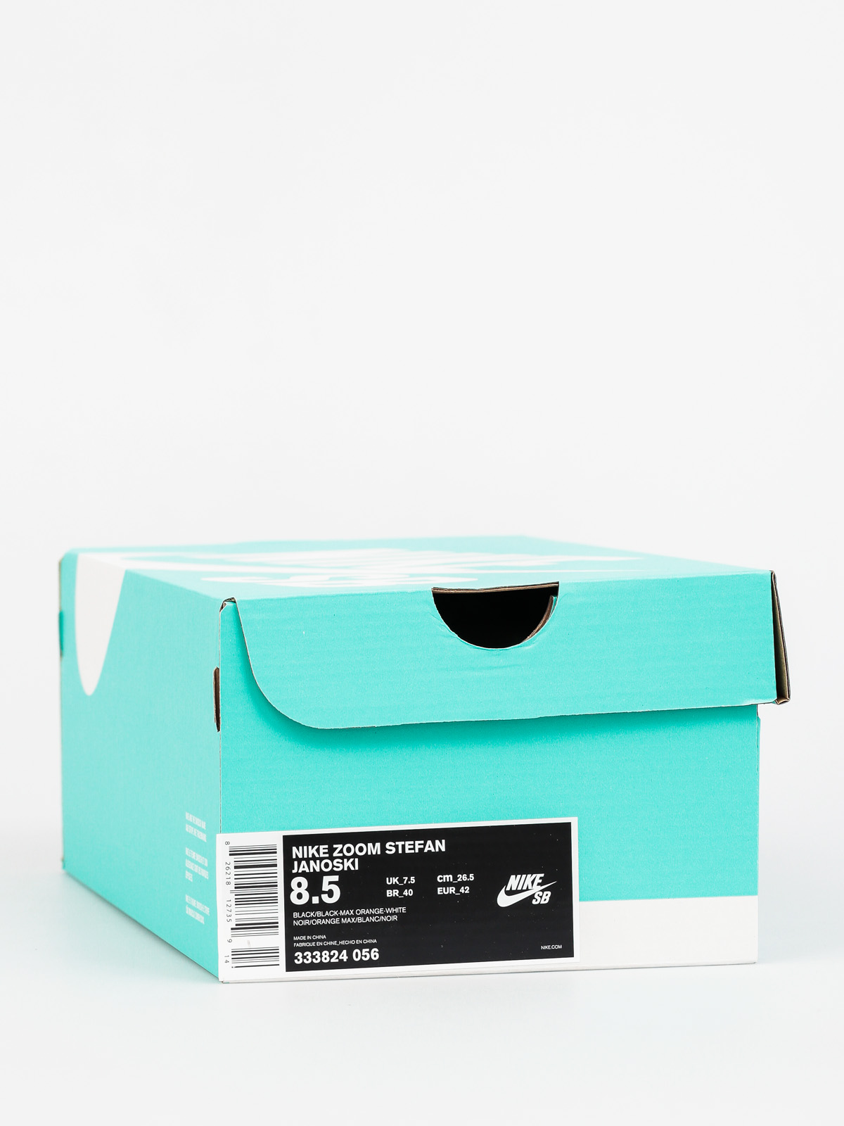 Nike SB Schuhe Zoom Stefan Janoski (black/black max orange white)