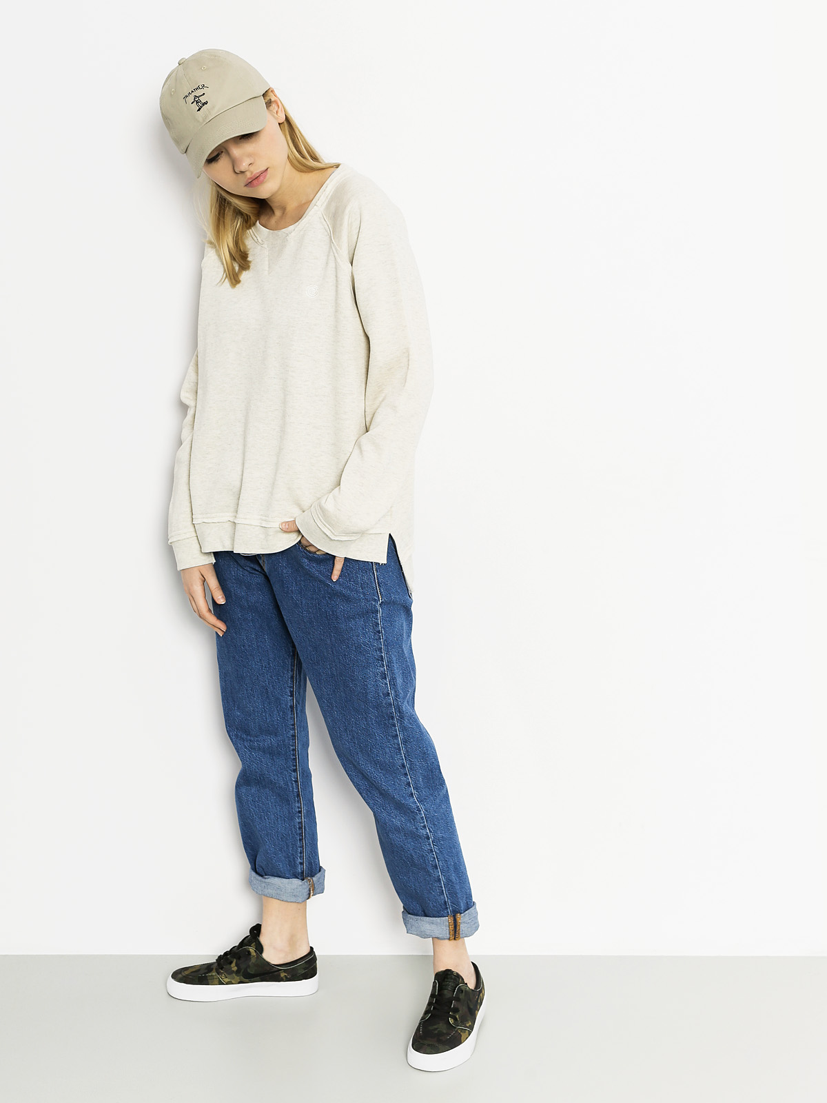 Element Sweatshirt Cart Wmn (oatmeal)