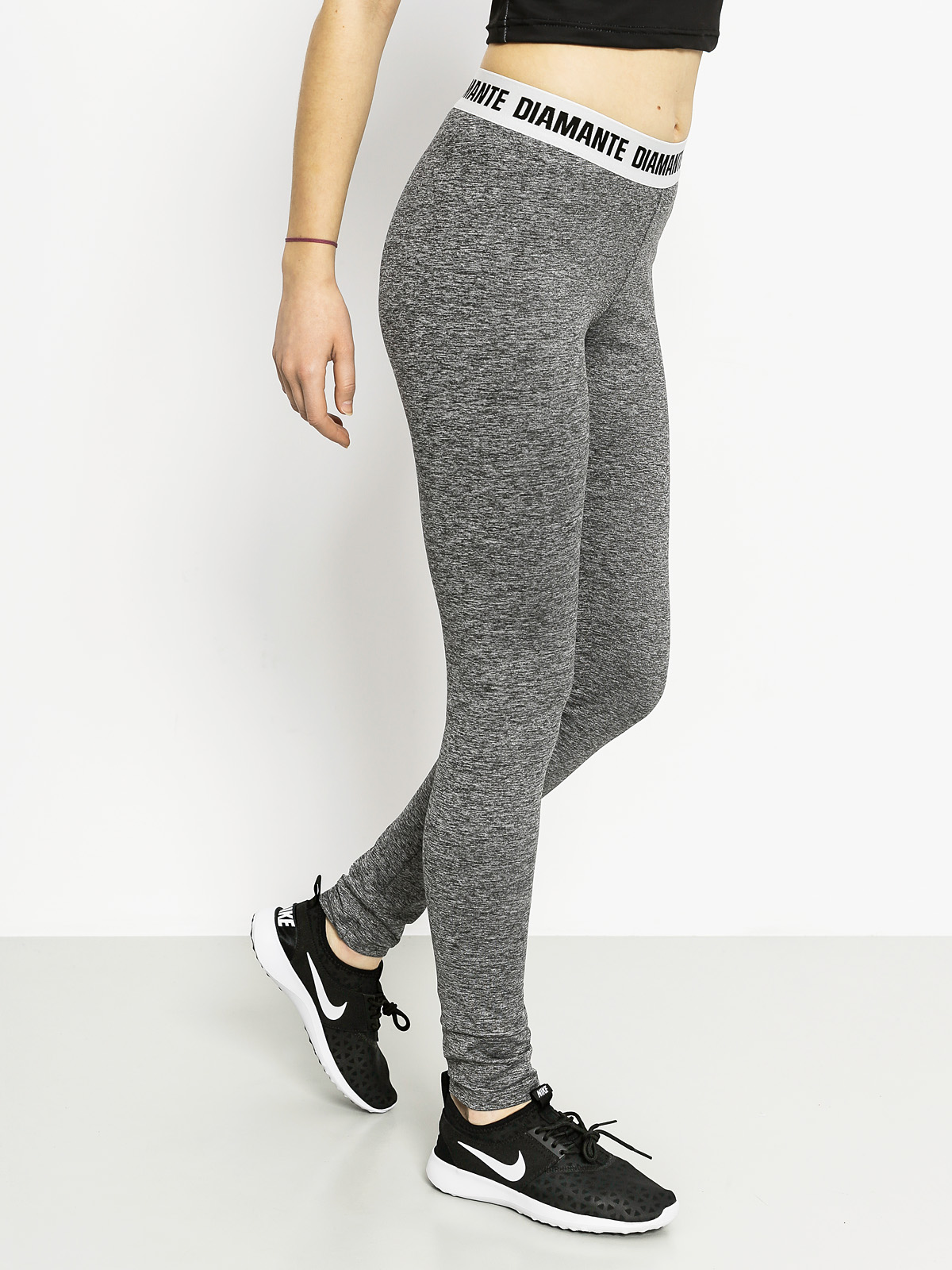 Diamante Wear Leggings Classic Wmn (grey heather)