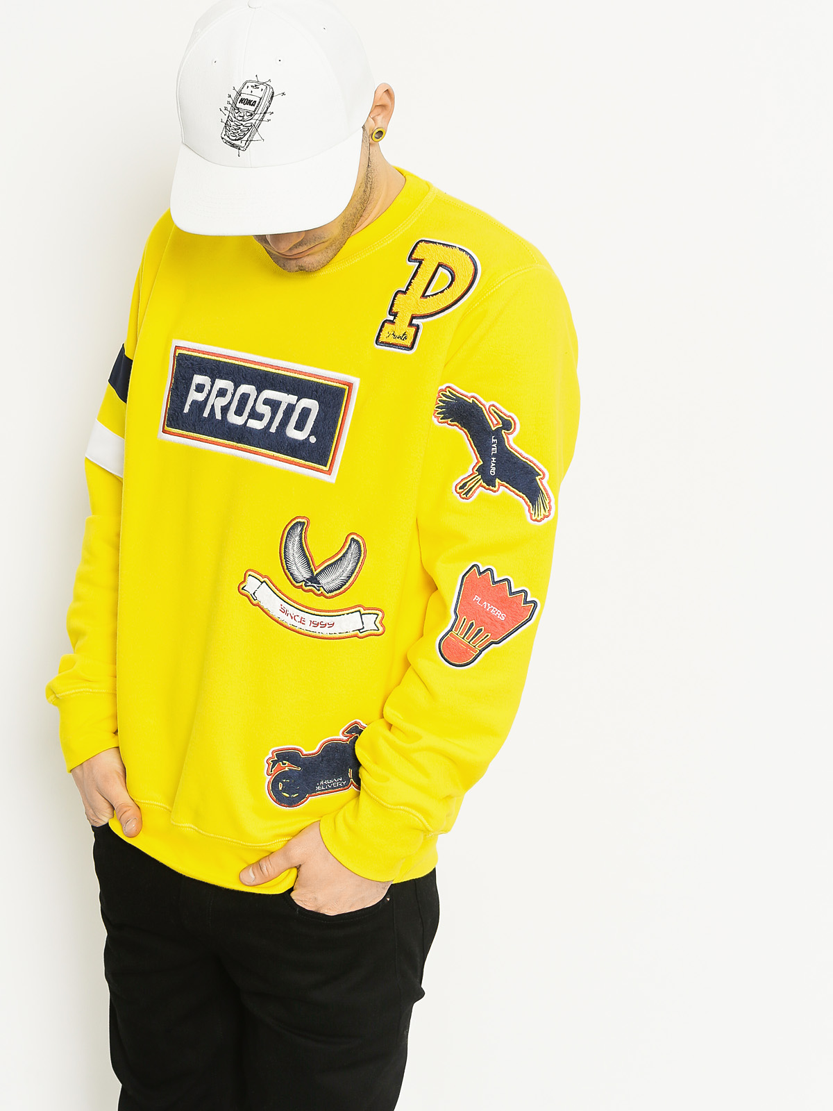 Prosto Sweatshirt Fresh Vision (yellow)