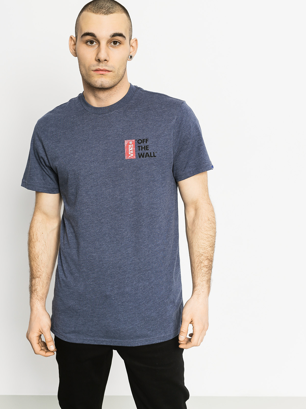 Vans T-shirt Off The Wall (heather navy)