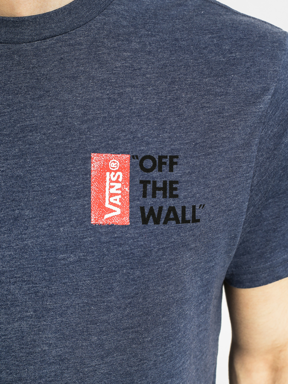Vans T-shirt Off The Wall (heather navy)