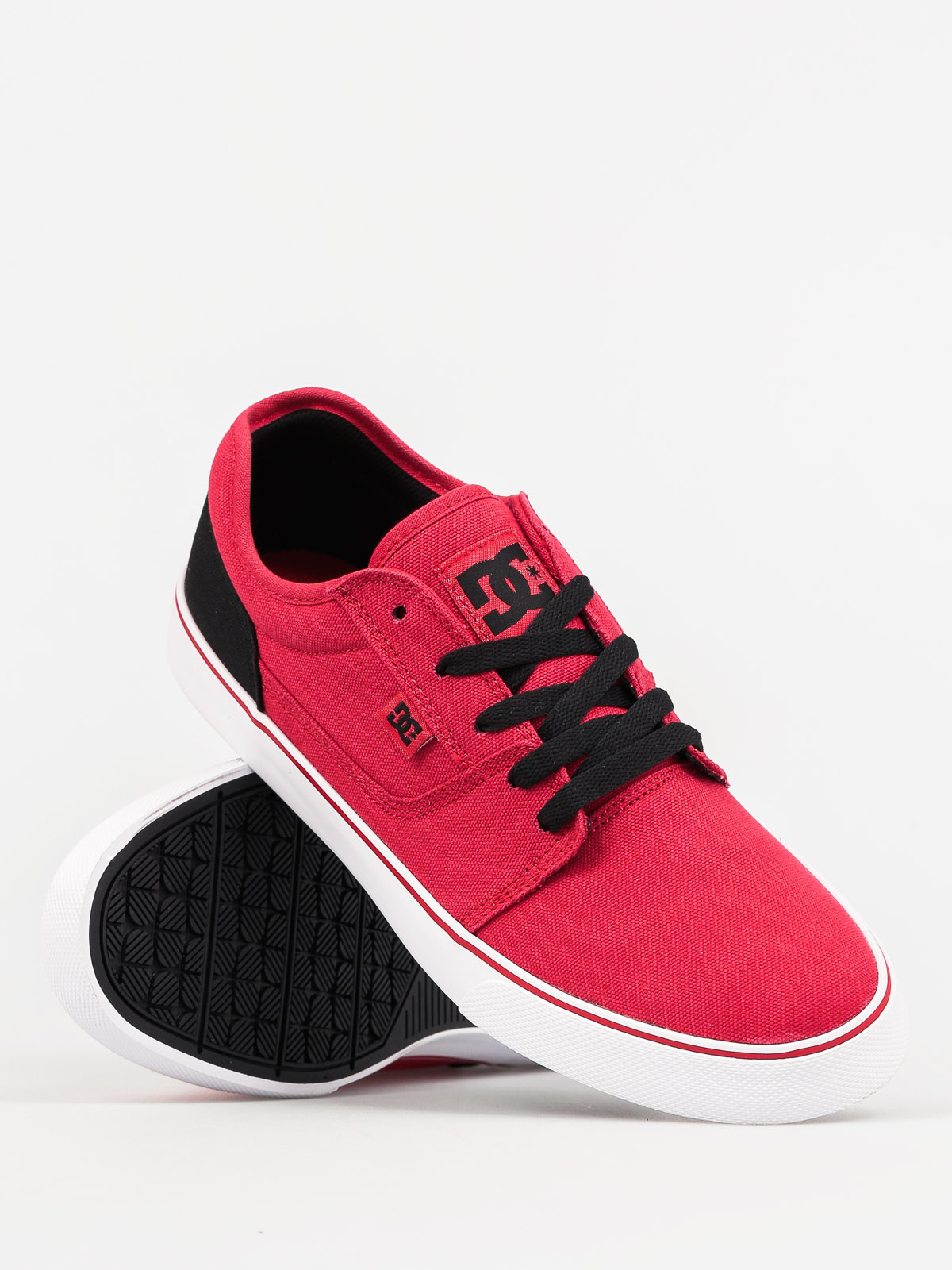 dc red shoes