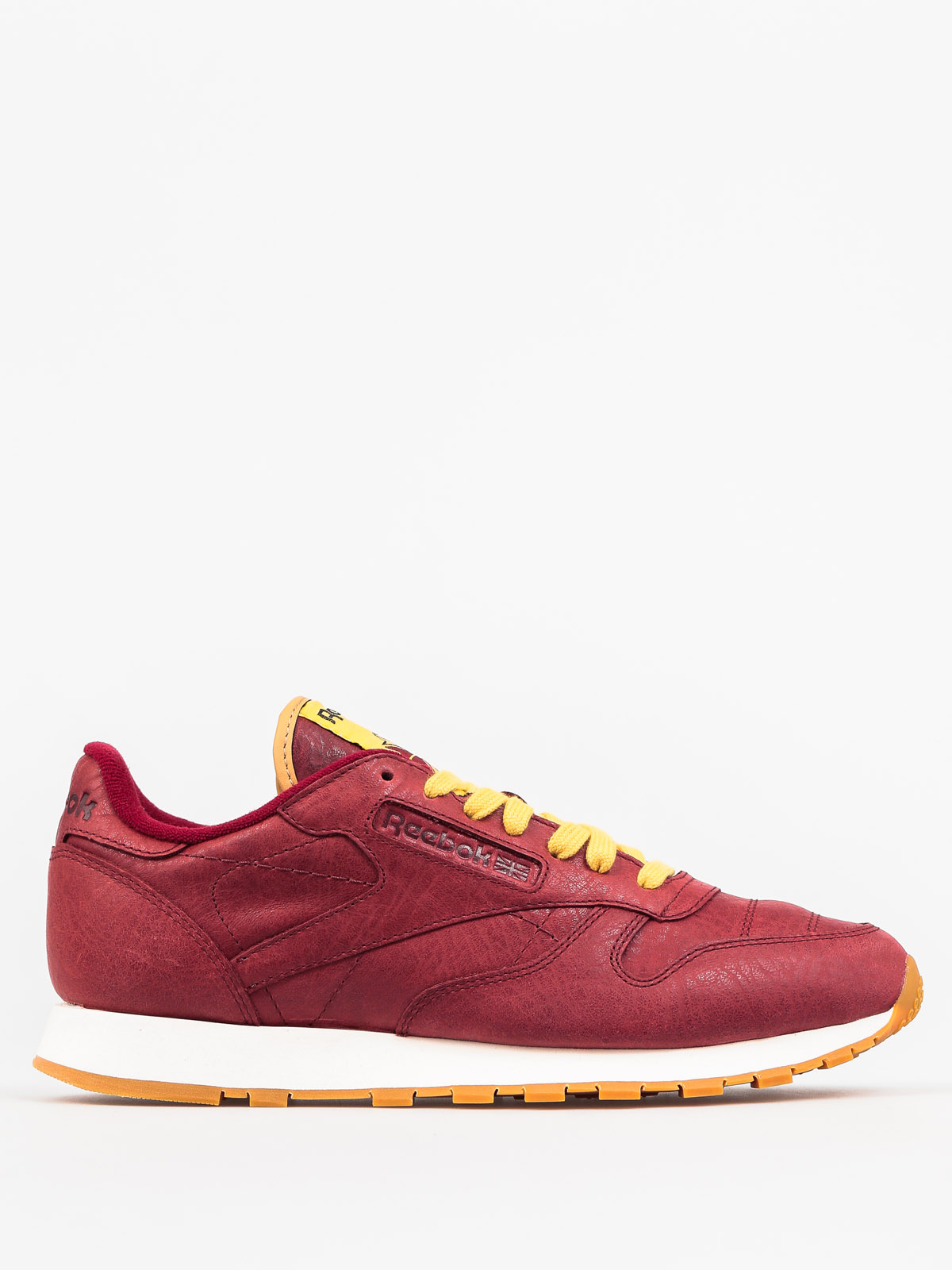 Reebok Shoes Classic Leather Boxing (rugged maroon/chalk gum)