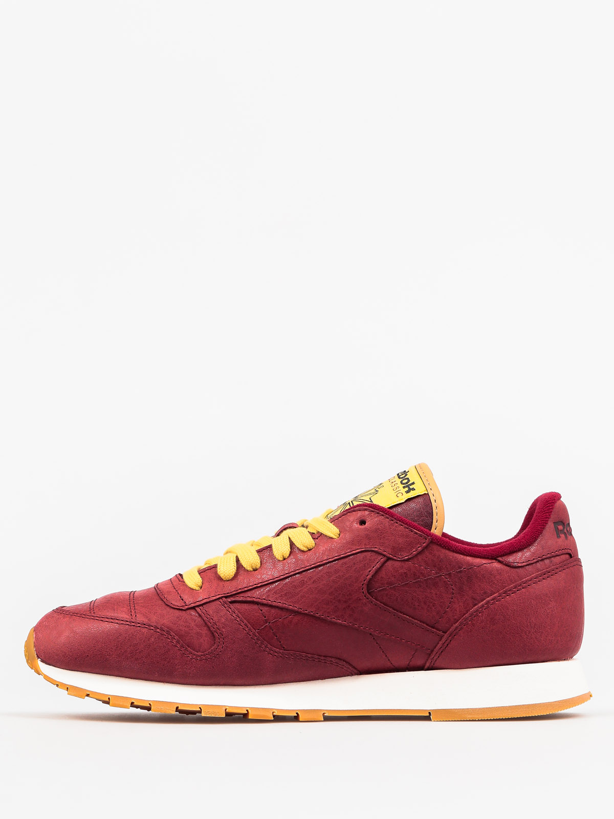 Reebok Shoes Classic Leather Boxing (rugged maroon/chalk gum)