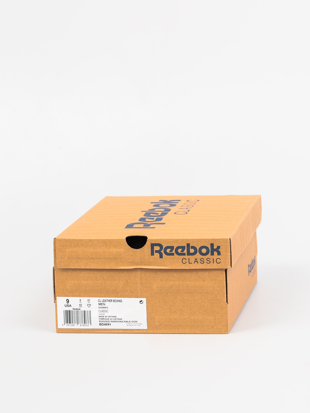 Reebok Shoes Classic Leather Boxing (rugged maroon/chalk gum)