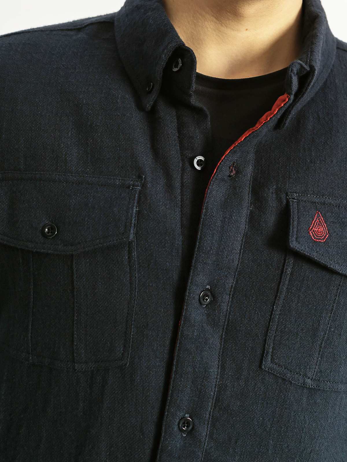 Volcom Jacke Stone Army Flannel (blk)