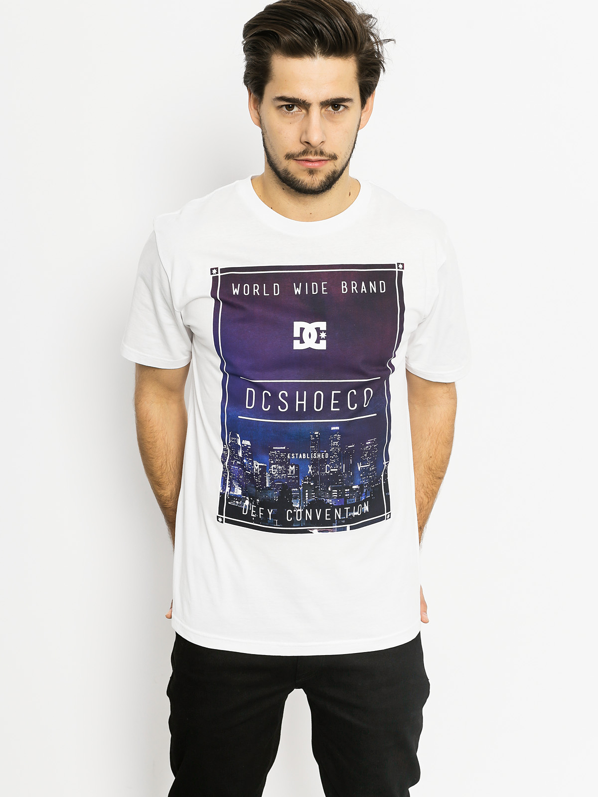 DC T-Shirt City Box (white)