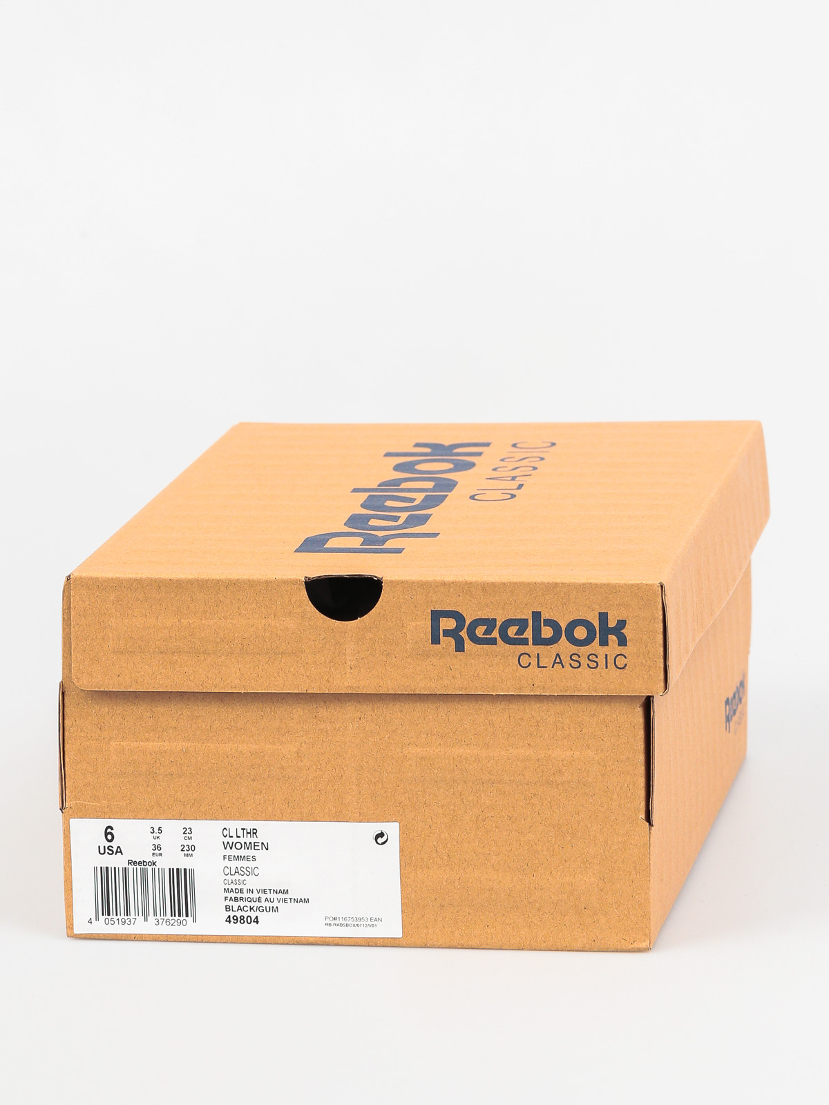 Reebok Shoes Classic Leather Wmn (black/gum)