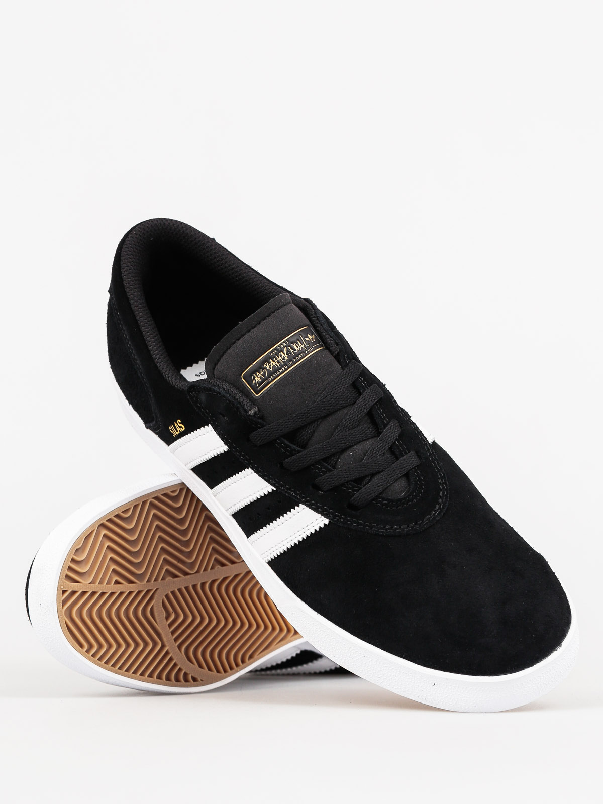 adidas Shoes Silas Vulc Adv (cblack/ftwwht/ftwwht)