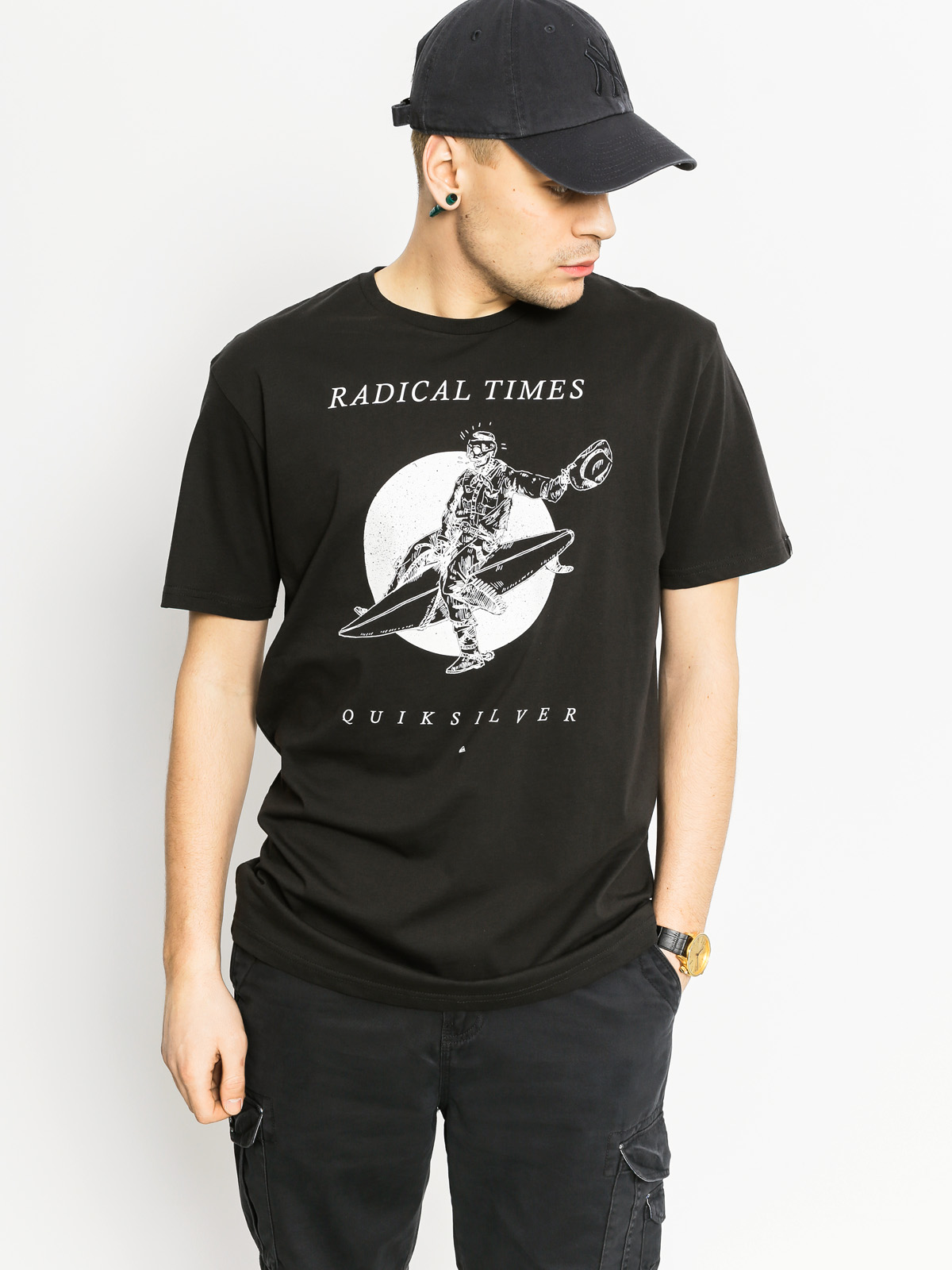 Quiksilver T-shirt Space Cowboy (charcoal)