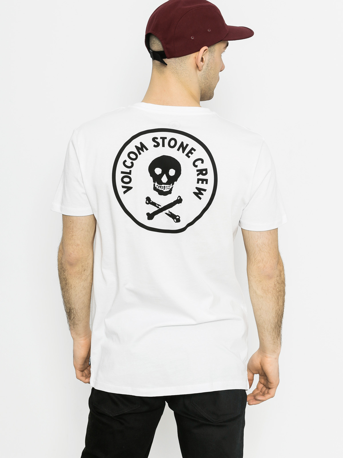 Volcom T-shirt Pirate Stone Tal (wht)
