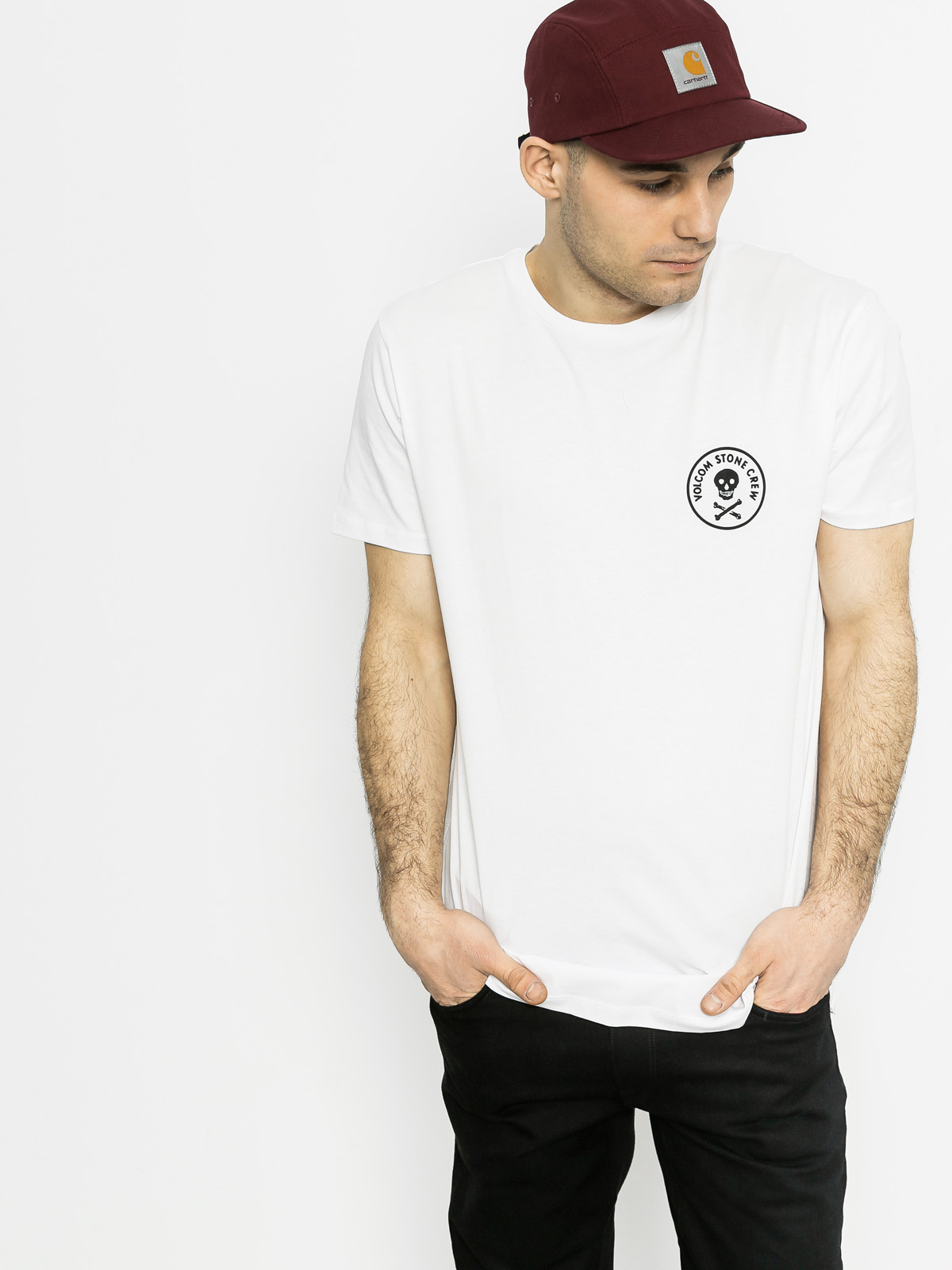 Volcom T-shirt Pirate Stone Tal (wht)