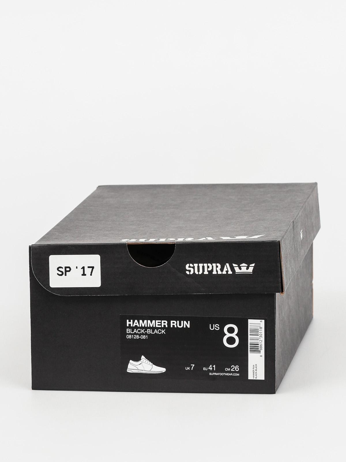 Supra Shoes Hammer Run (black black)