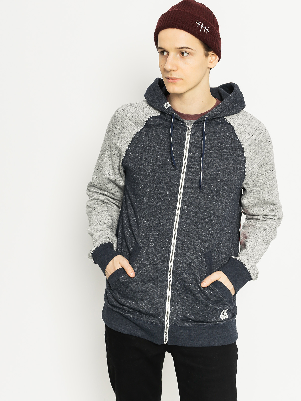 Element Hoodie Meridian ZHD (indigo grey htr)