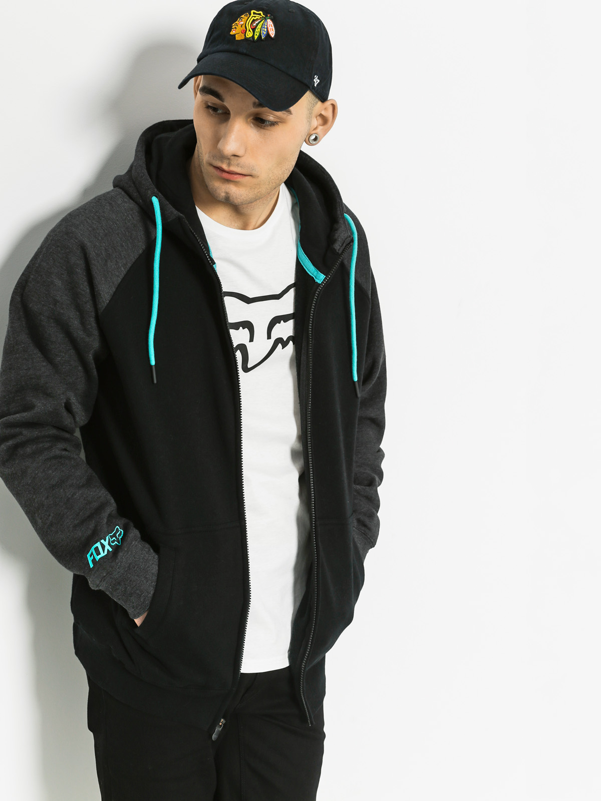 Fox Hoodie Recoiler ZHD (black)