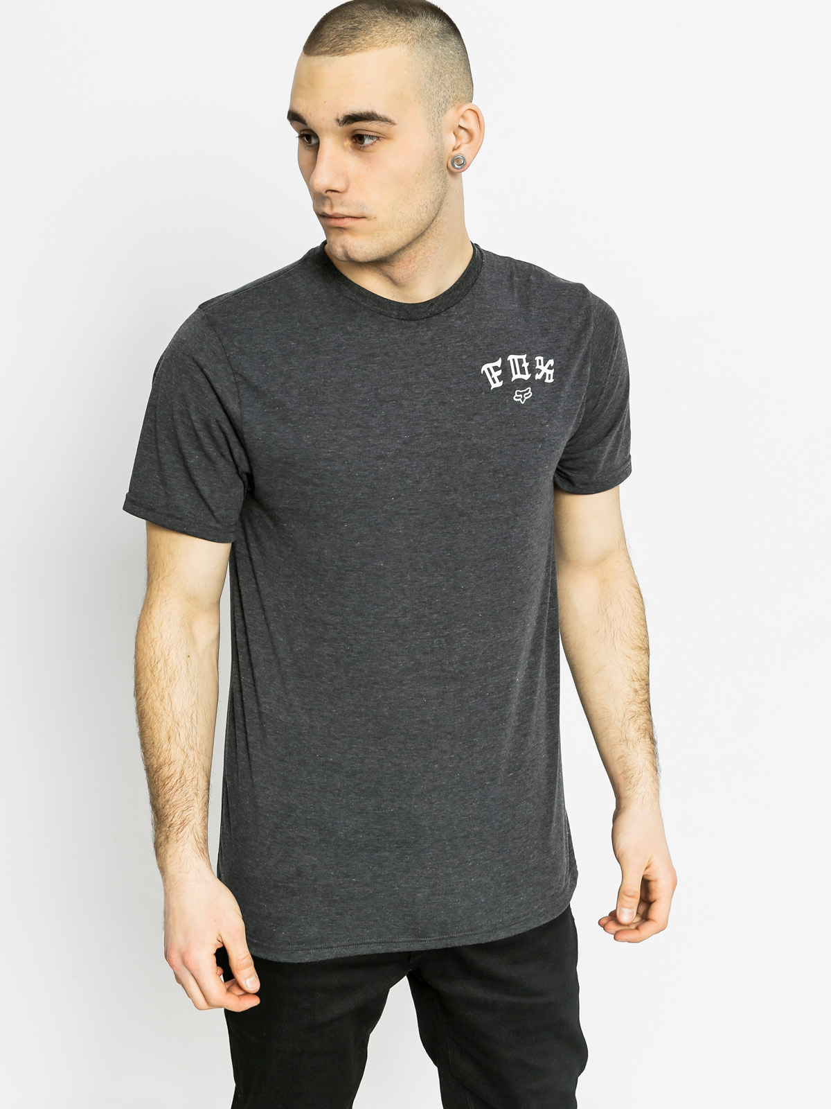 Fox T-shirt Exiler Tech (heather black)