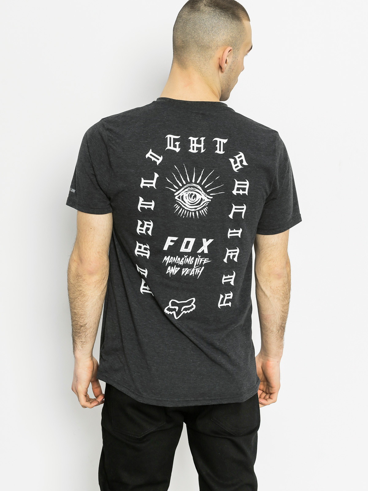 Fox T-shirt Exiler Tech (heather black)