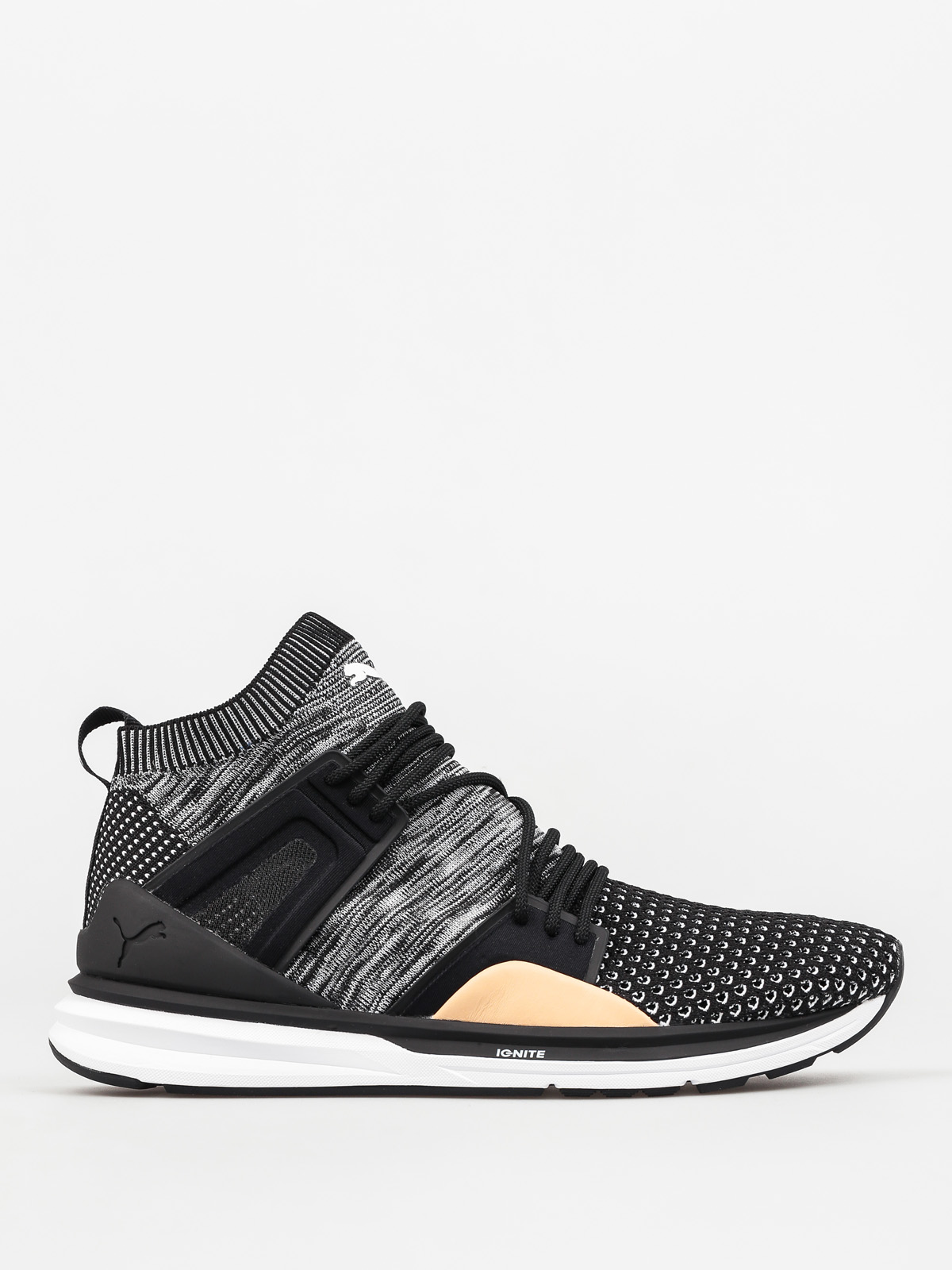 Puma Shoes B.O.G Limitless Hi evoKnit (black/black/white)