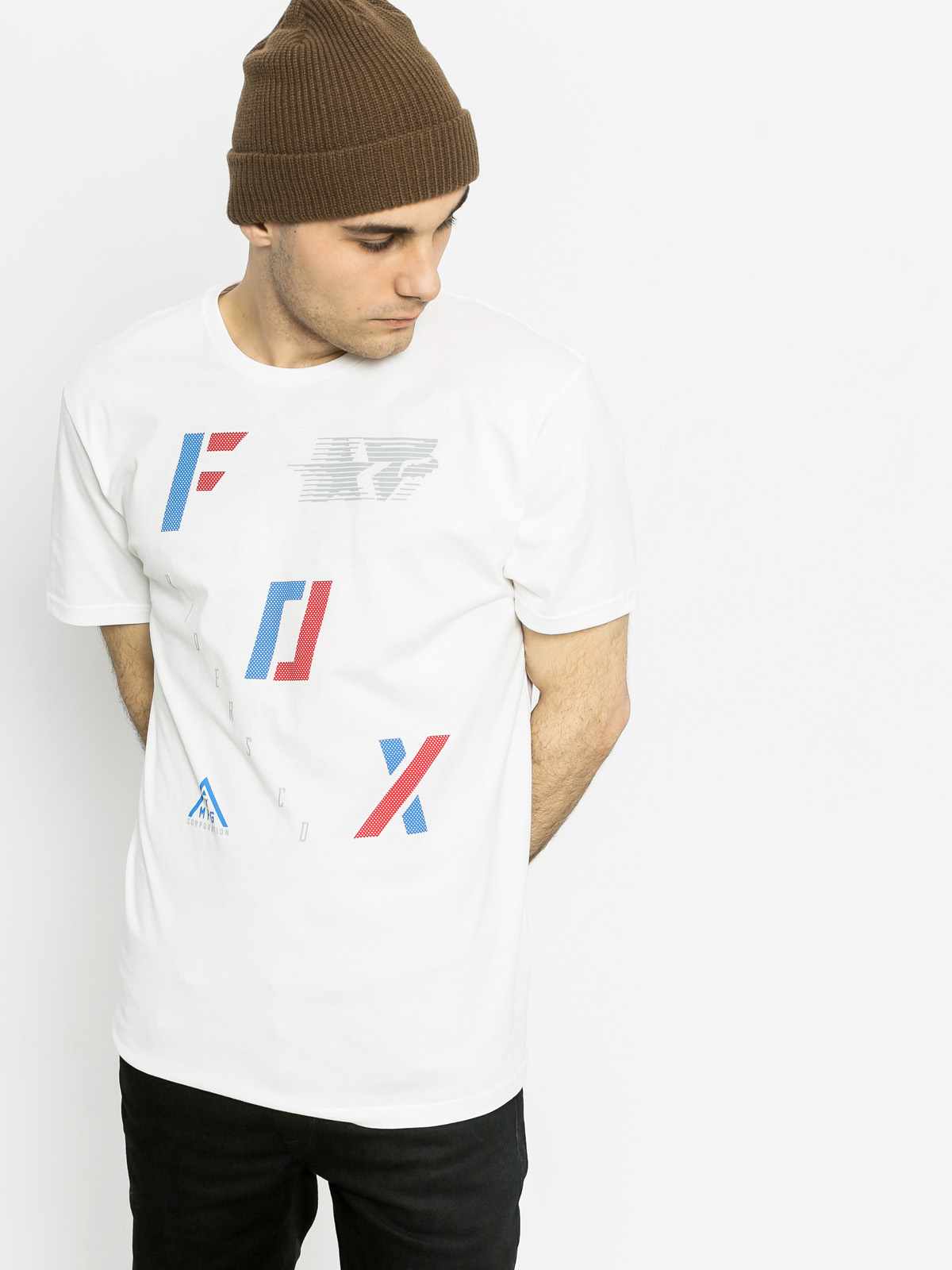 Fox T-shirt Warp Zone (optic white)
