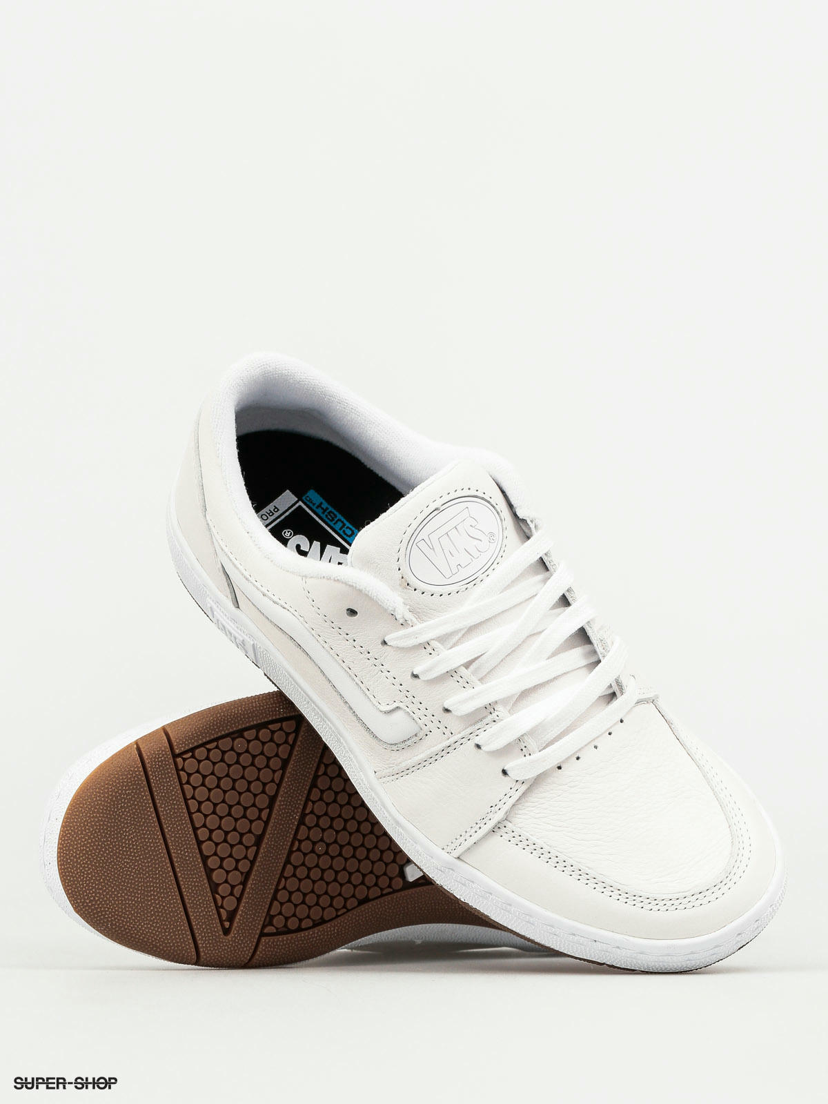 Vans Shoes Fairlane Pro (white/white/gum)
