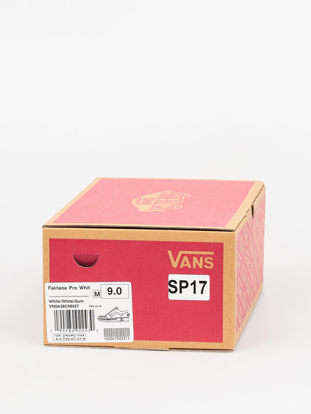 Vans Shoes Fairlane Pro (white/white/gum)