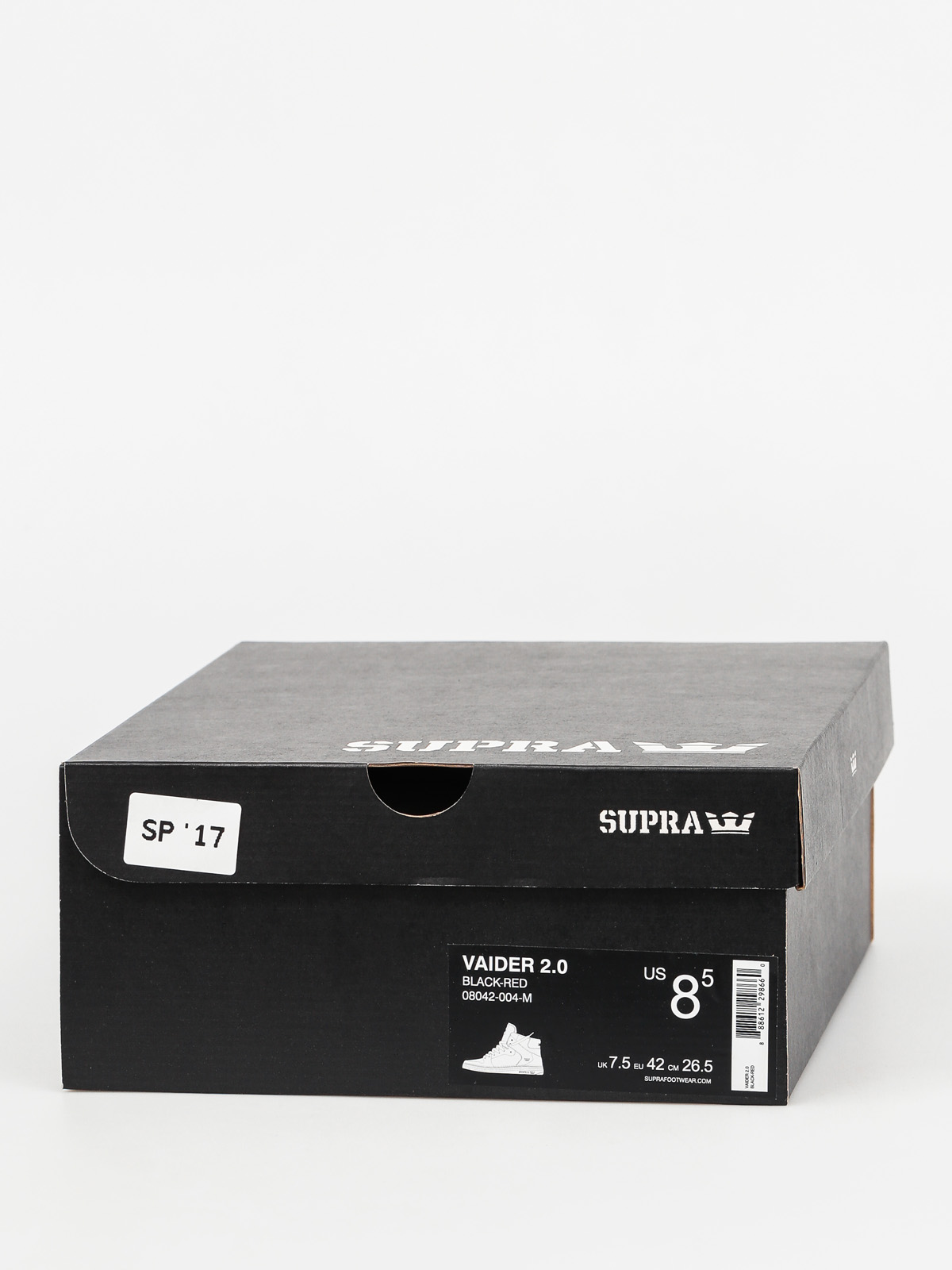 Supra Shoes Vaider 2.0 (black red)