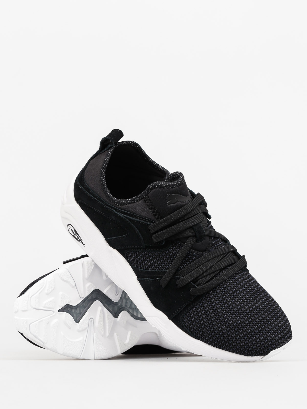 Puma Shoes Blaze Of Glory Soft Tech (black periscope white silver)
