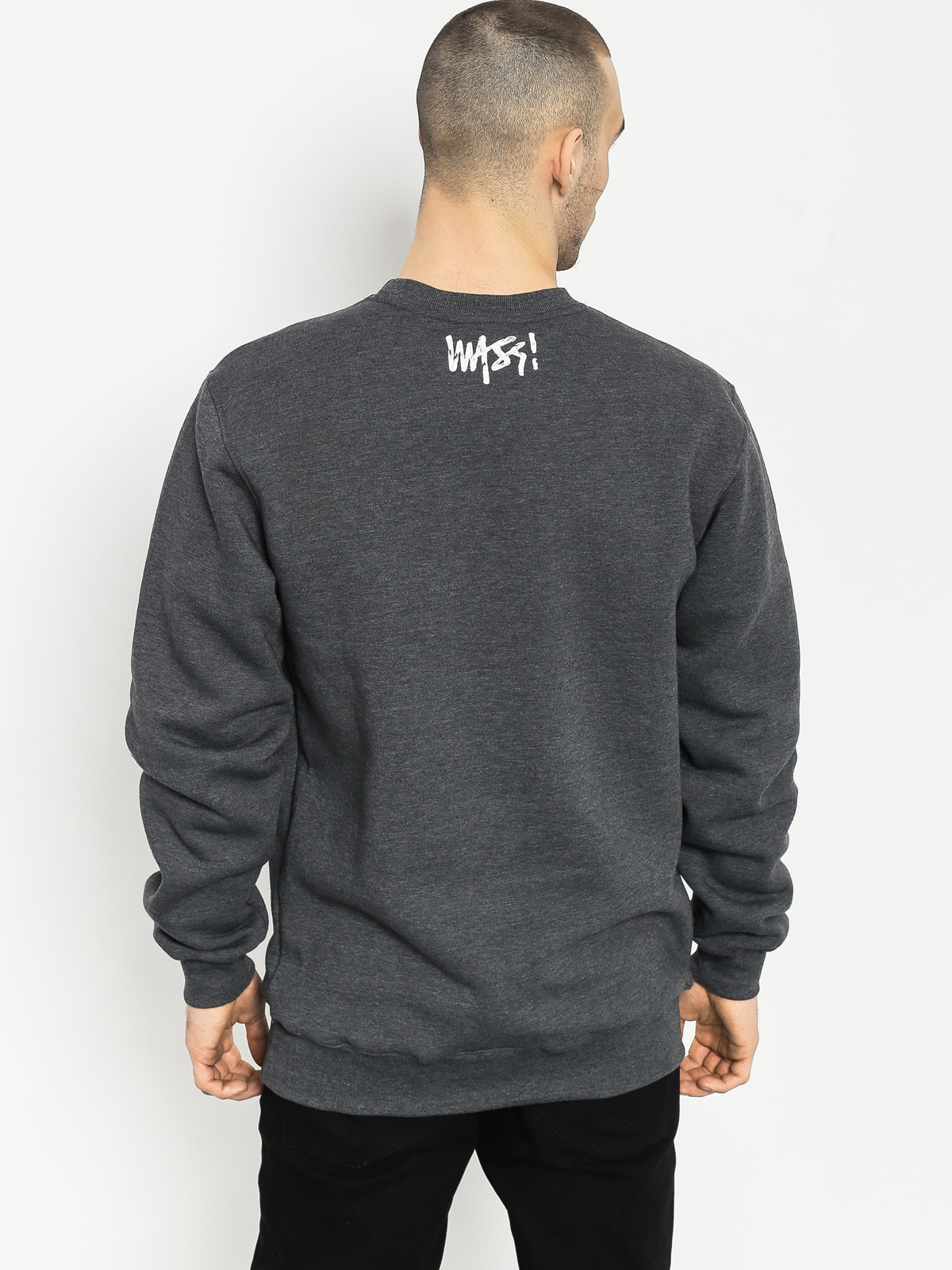 MassDnm Sweatshirt Signature Handmade (charcoal)