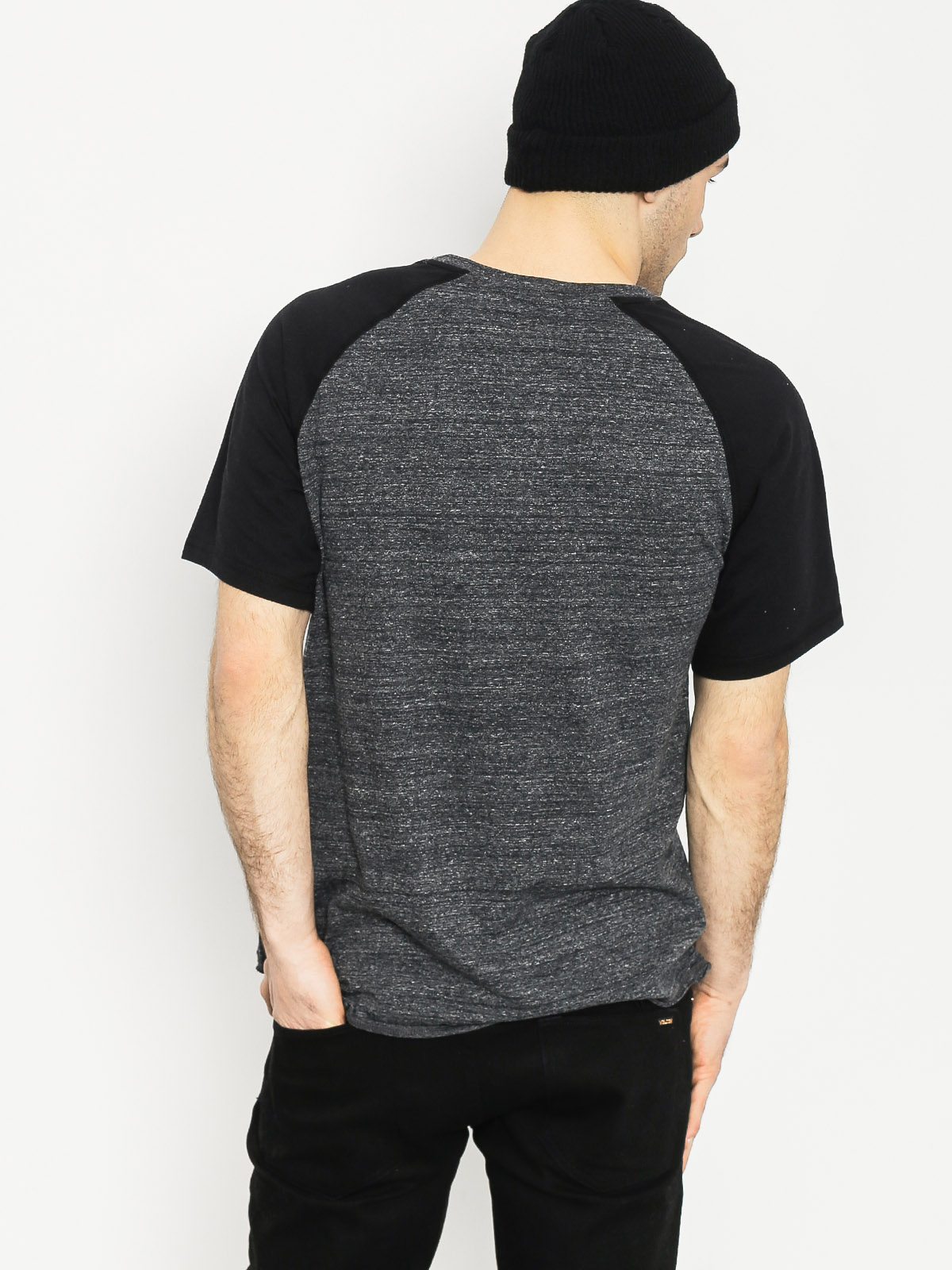 DC T-shirt Enderlin Henley (charcoal heather)