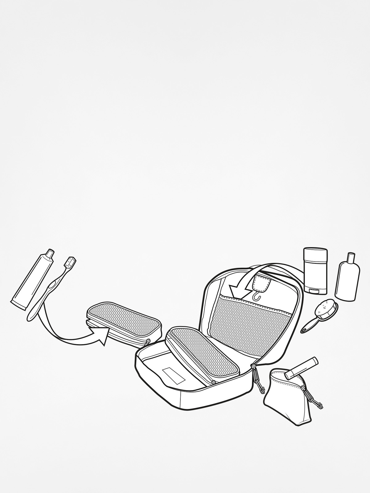 Burton Kosmetiktasche High Maintenance (eclipse crinkle)