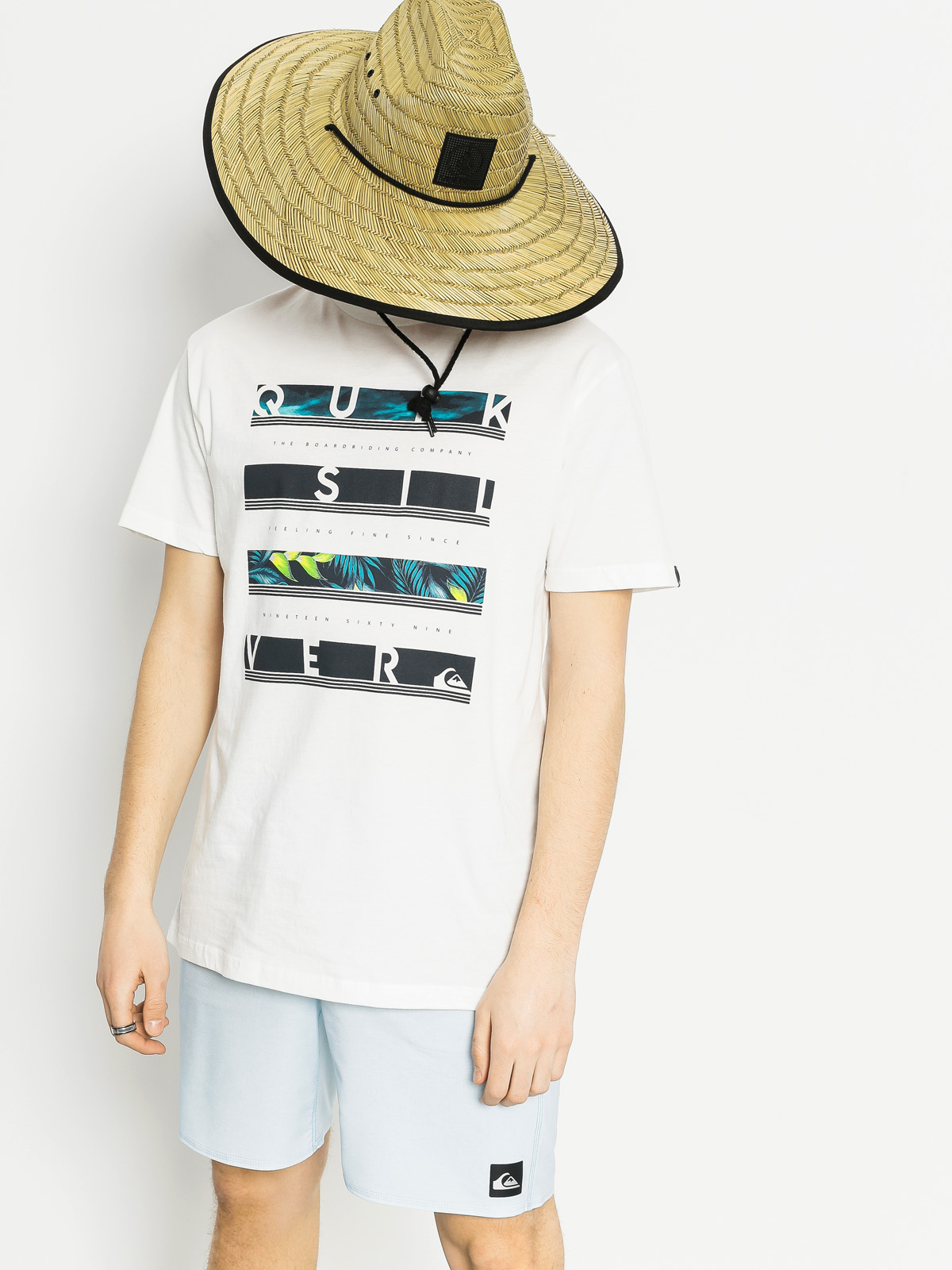 Quiksilver T-Shirt Read Between (white)