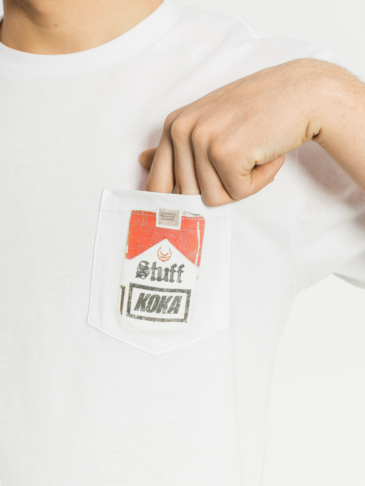 Koka T-shirt Smoker (white)