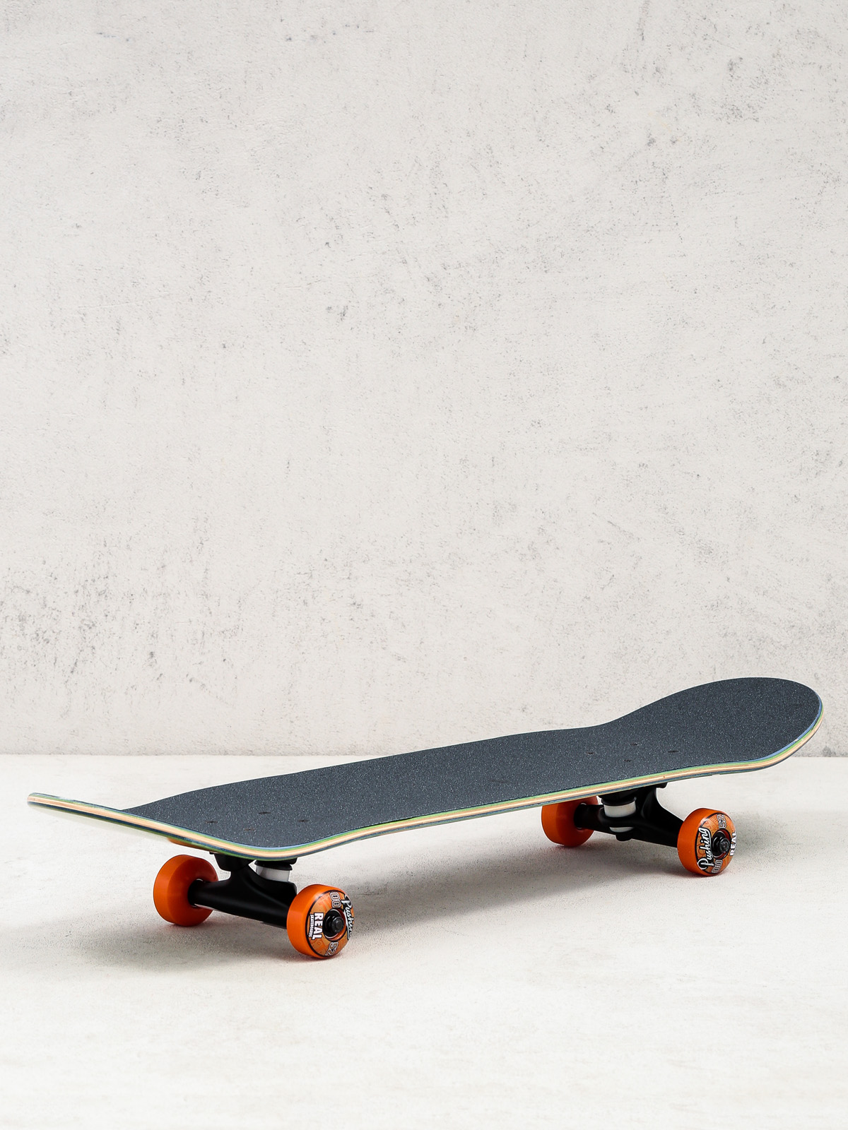 Real Skateboard Alumni Small (green/orange)