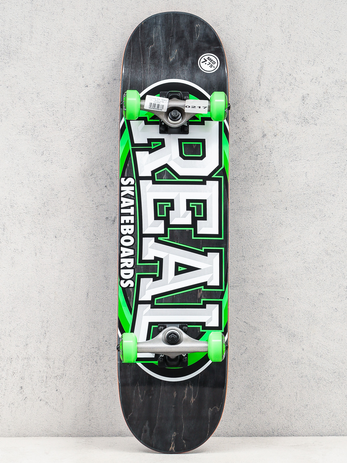 Real Skateboard Alumni (black/green)